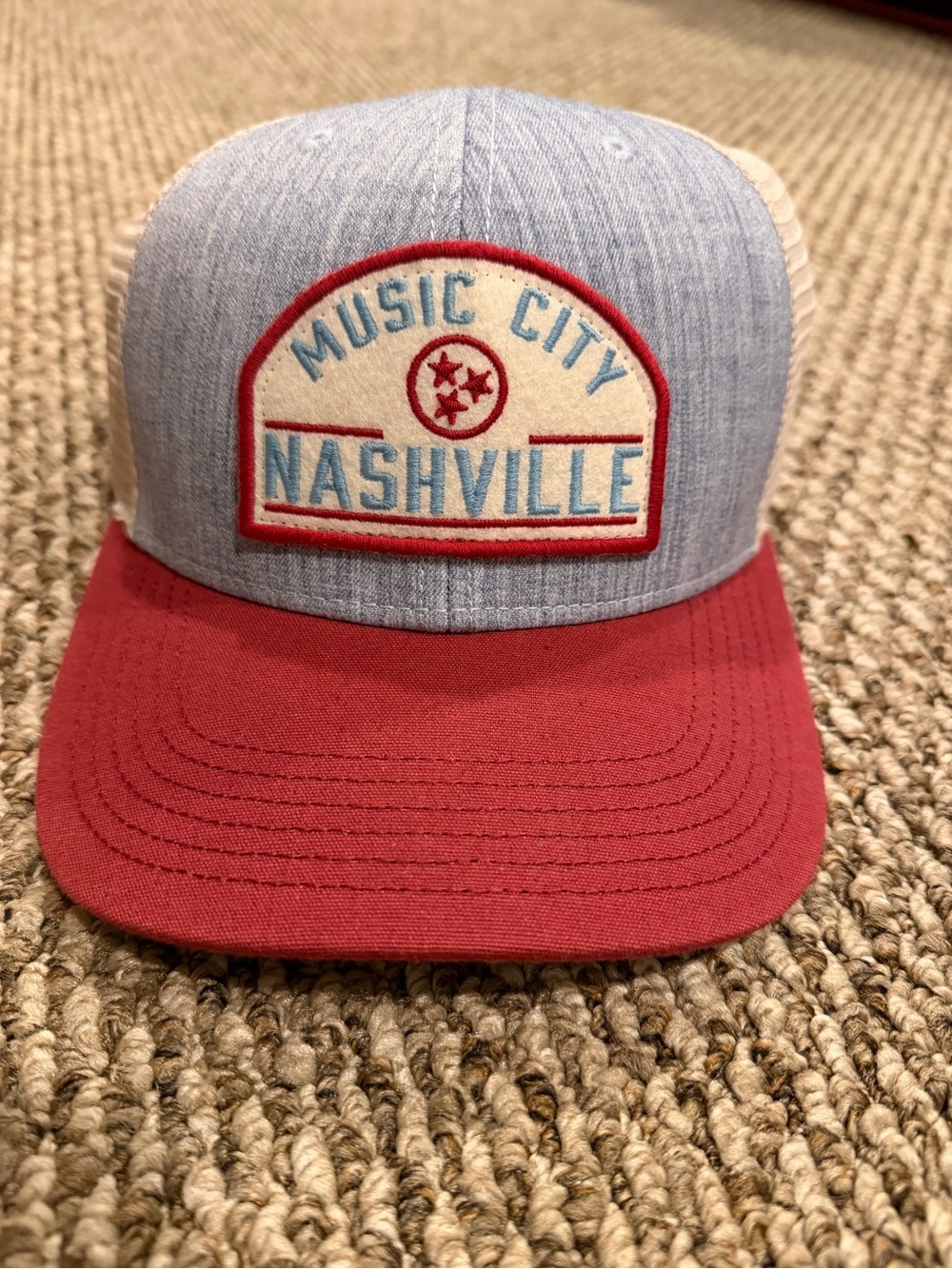 Nashville Music City Trucker Hat Brand New Adjustable Unisex